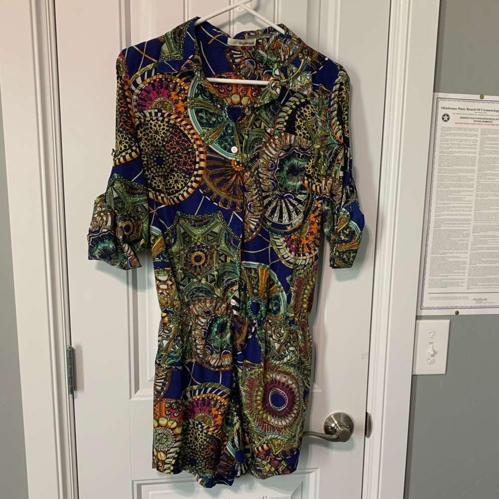 Patterned romper - Picture 2 of 6